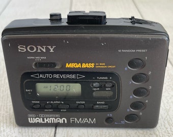 /Probado Funcionando Sony Walkman WM-EX116 reproductor de cassette cinta 