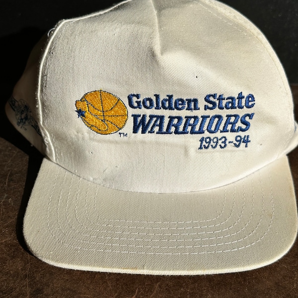 Vintage 90s Golden State Warriors Snapback Hat Cap 1993 1994 Promo B58
