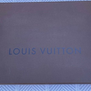 Louis Vuitton Box empty LV Storage Replacement Gift Decor belt scarf wallet