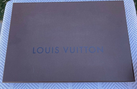 Authentic LOUIS VUITTON LV Gift Box Empty Box 14.5x10x2 Inches 