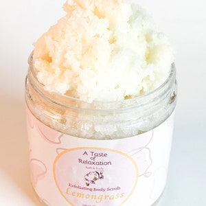 Exfoliating Scrub/ Lemongrass Body Scrub/ Body Scrub