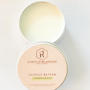 Zitronengras/ Nagelhautcreme/ Natürliche Nagelhautbutter/ Nagelhautbalsam