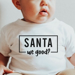 Santa We Good Svg, Santas Favorite Svg, Baby Christmas Svg, Funny Toddler Christmas Svg, Trendy Christmas Kids Svg, Silhouette Cricut Svg