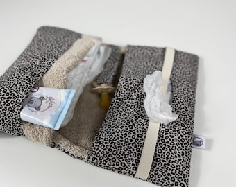Leo diaper bag, handmade baby accessory, BÄRLI baby accessory gift for newborns