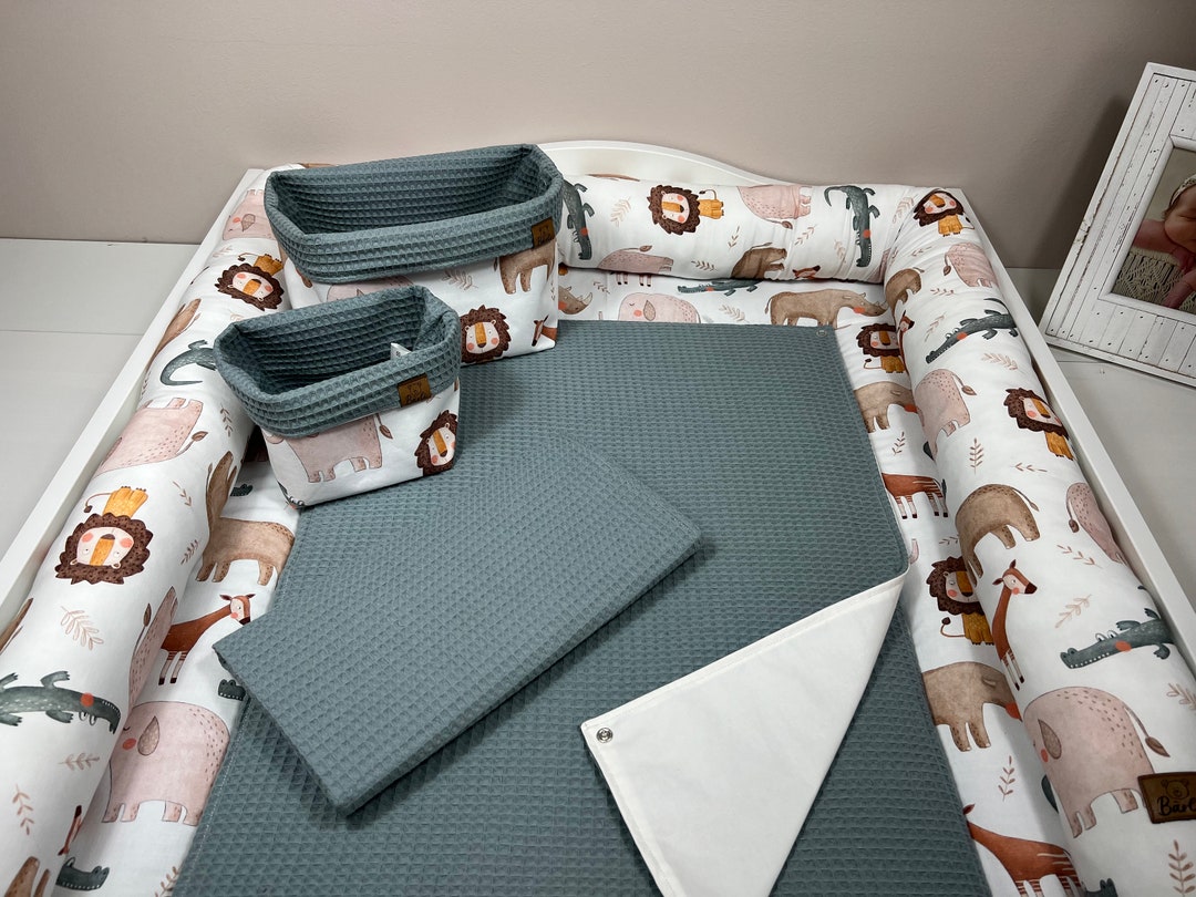 Set COMPLET matelas à langer matelas à langer animaux de la
