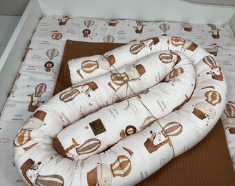 Set COMPLET matelas à langer Safari Adventure, matelas à langer fait main,  matelas à langer bébé BÄRLI cadeau de naissance