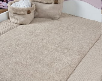 Pure Heaven changing mat set, handmade changing mat, BÄRLI baby changing mat gift for newborns