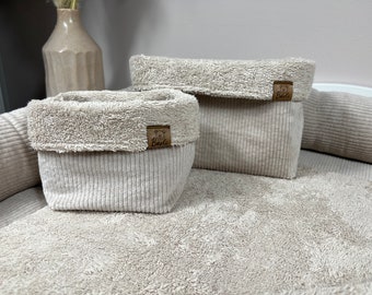 Utensilo Cord Love, handmade baby accessory made of corduroy, BÄRLI baby accessory gift for birth