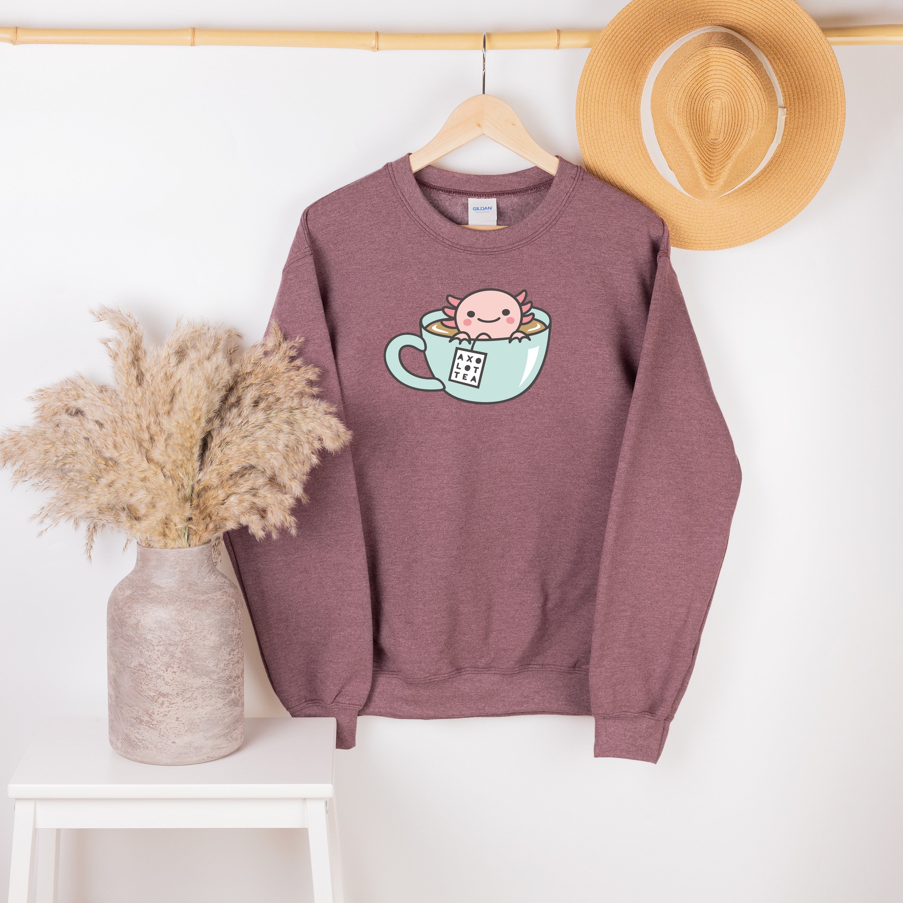 Axolotl sweater - Etsy France