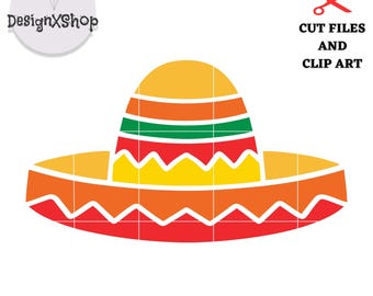 Sombrero - Cinco De Mayo - Instant Digital Download - svg, png, dxf, and eps files included!