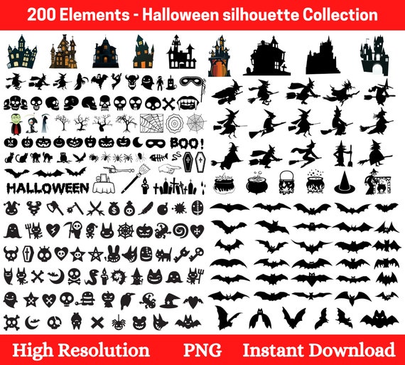 HALLOWEEN SVG Bundle | Halloween Svg Files for Cricut | Halloween Svg Cut Files | HALLOWEEN Clipart | Png and Svg Files