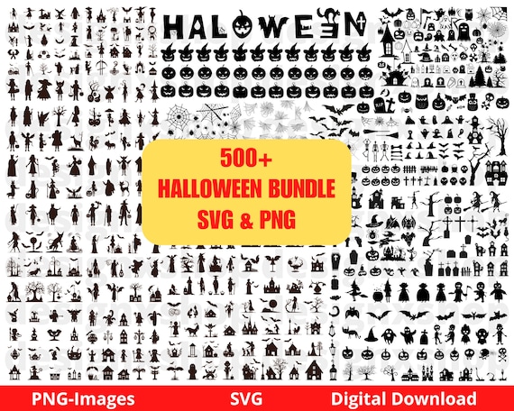 Halloween Mega Bundle | Halloween SVG Bundle | Halloween Gift Idea svg | Fall svg Bundle | Pumpkin svg | Halloween Clipart | Digital Files