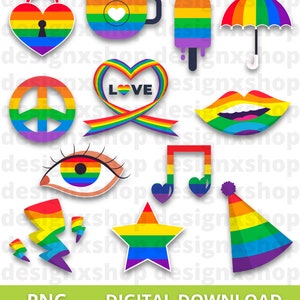 LGBTQ SVG Bundle, LGBT svg, Pride svg, Gay Pride svg, lgbt quotes svg, rainbow svg, Gay svg, Digital File, Instant download Png Svg Files image 10