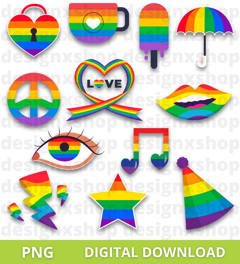 LGBTQ SVG Bundle, LGBT svg, Pride svg, Gay Pride svg, lgbt quotes svg, rainbow svg, Gay svg, Digital File, Instant download Png Svg Files image 10