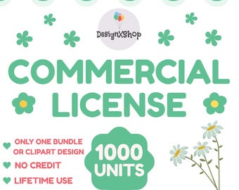 Commercial License: Clipart or Bundle - DesignXShop