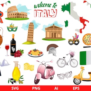 Italy map clip art - .de