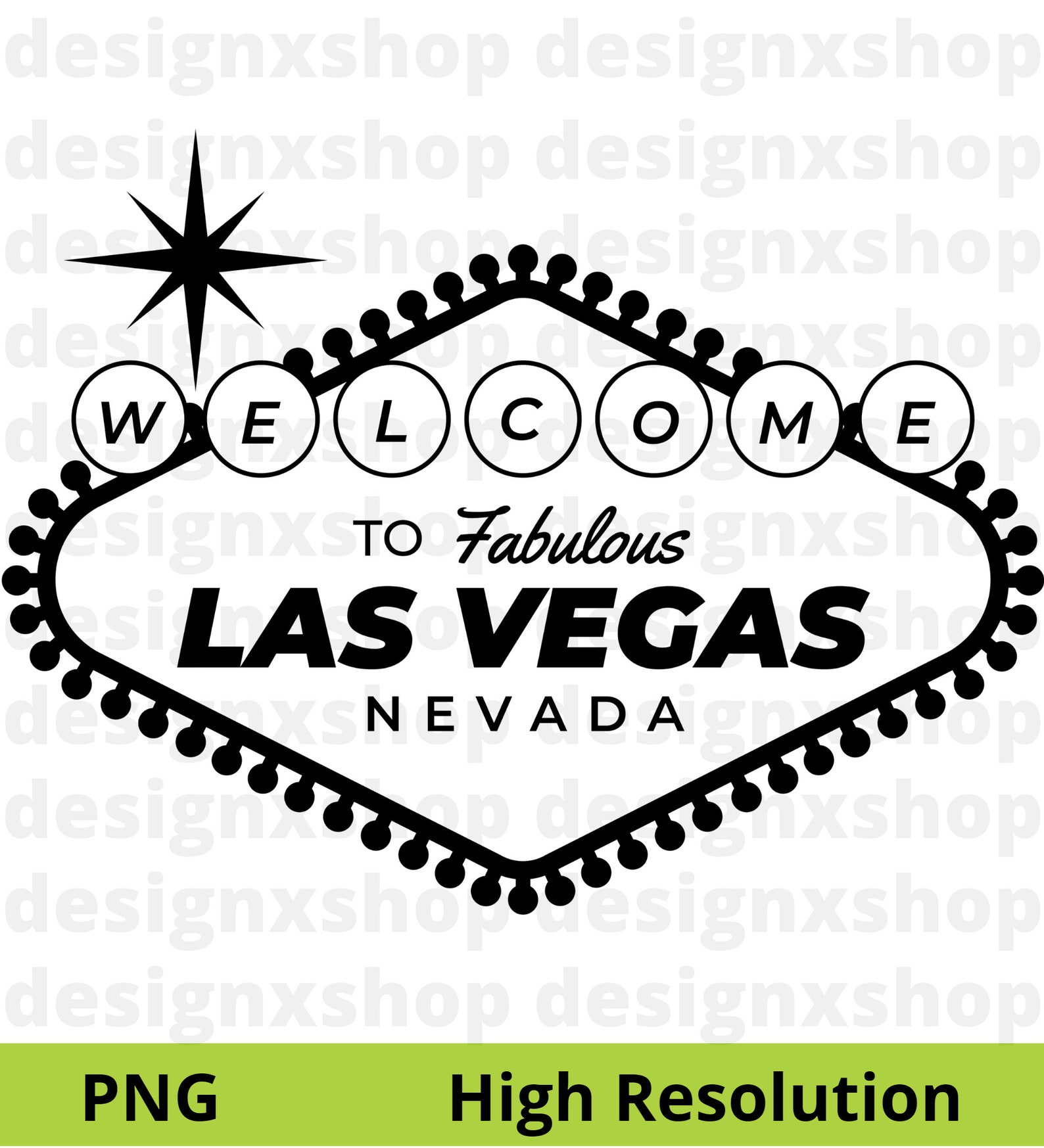 Las Vegas Sign PNG Graphic Etsy Las Vegas Sign PNG Graphic Etsy