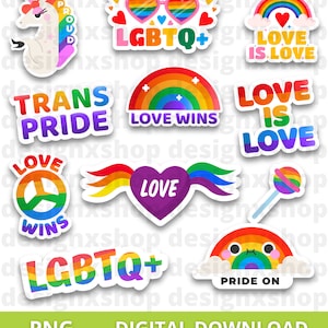 LGBTQ SVG Bundle, LGBT svg, Lgbt Stickers, Pride svg, Gay Pride svg, lgbt quotes svg, rainbow svg, Gay svg, Digital Files svg and png image 7