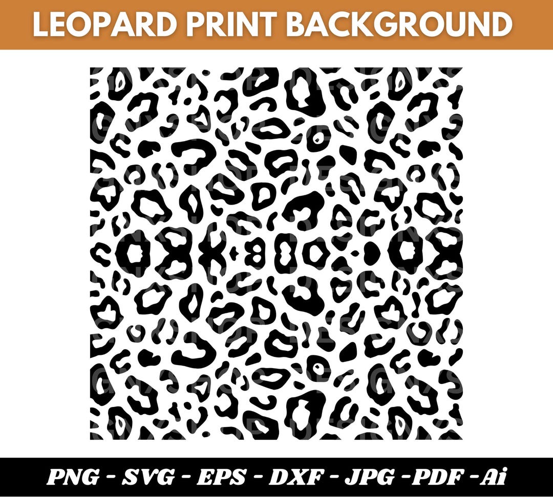 Leopard Print Pattern Svg ,leopard Pattern Svg Repeating Pattern ...