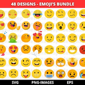 Emoji Clipart, Cara sonriente Svg, Emoji Svg, Cara feliz Svg, Cara sonriente Clipart, Svg emocional, Svg cara de sentimiento, Descargar SVG y PNG