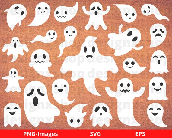 Halloween Ghost SVG bundle | ghost svg | Halloween Svg | Trick or Treat Svg | Flying Ghost Svg | Ghost Silhouette | Halloween Cut Files