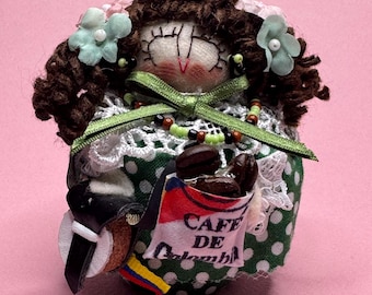 Ornament From Colombia I Love Coffee