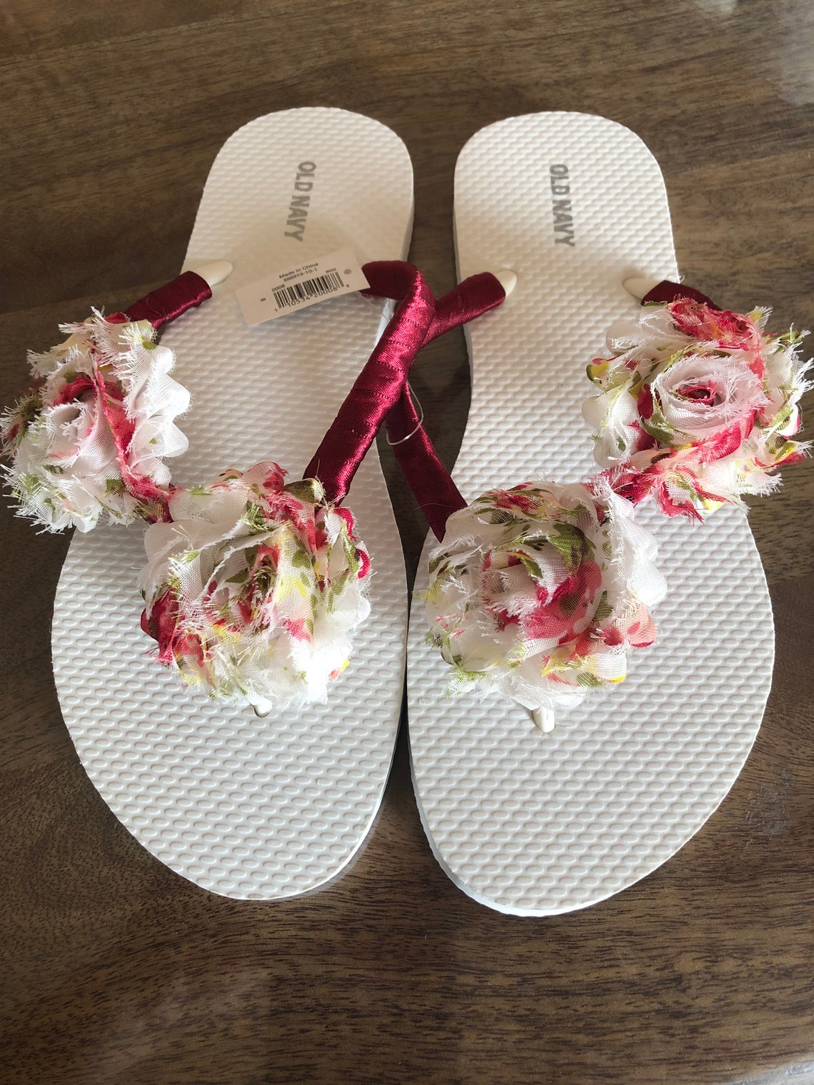 womens wedding flip flops