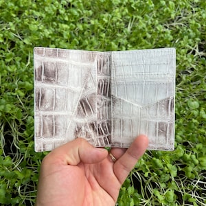 HIMALAYA Porte-cartes de crédit en cuir véritable GA'TOR/Porte-cartes mince avec porte-cartes de visite/Porte-cartes minimaliste/Porte-cartes en cuir