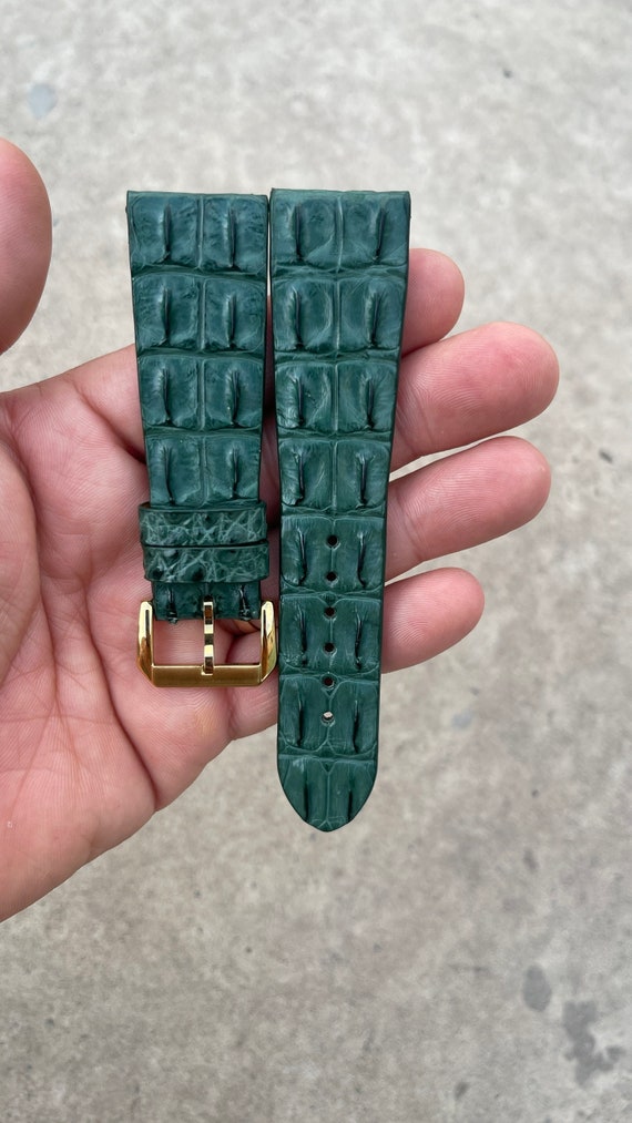Bracelet Alligator Véritable 20mm Pour Breitling Neuf Avec étiquettes - Suisse
