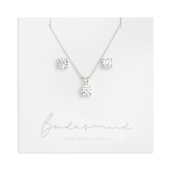 Regali Di Collane Per Damigelle D'onore In Argento E Oro - Foto 11