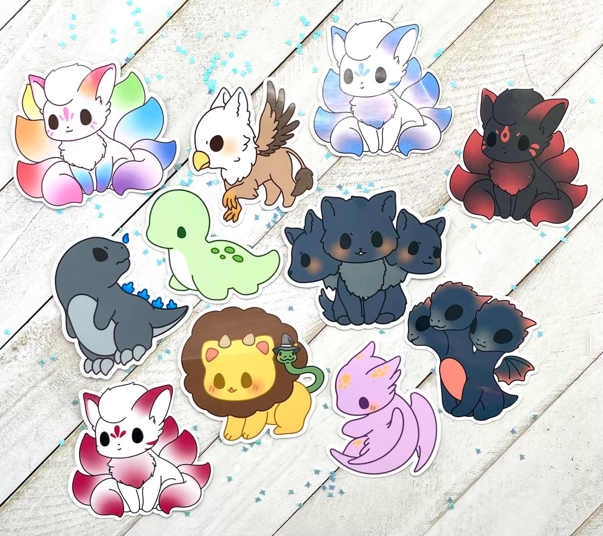 Mythical Creature Stickers