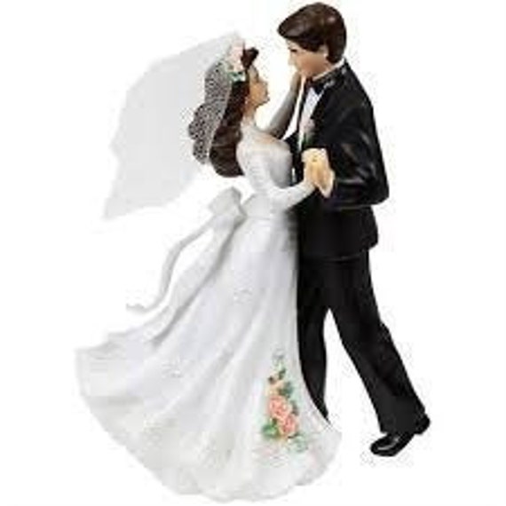 Nuevo Wilton Wedding Cake Topper nuestro primer baile Etsy España