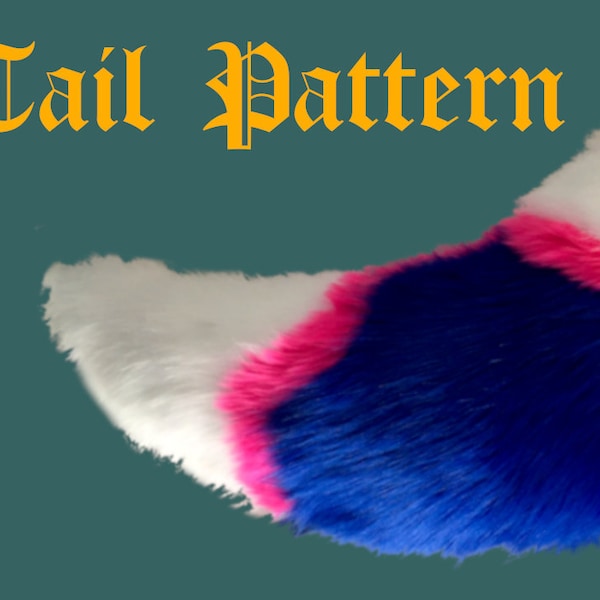 Fursuit Canine Tail Pattern