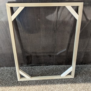 16&quot; x 12&quot; assembled canvas stretcher frame