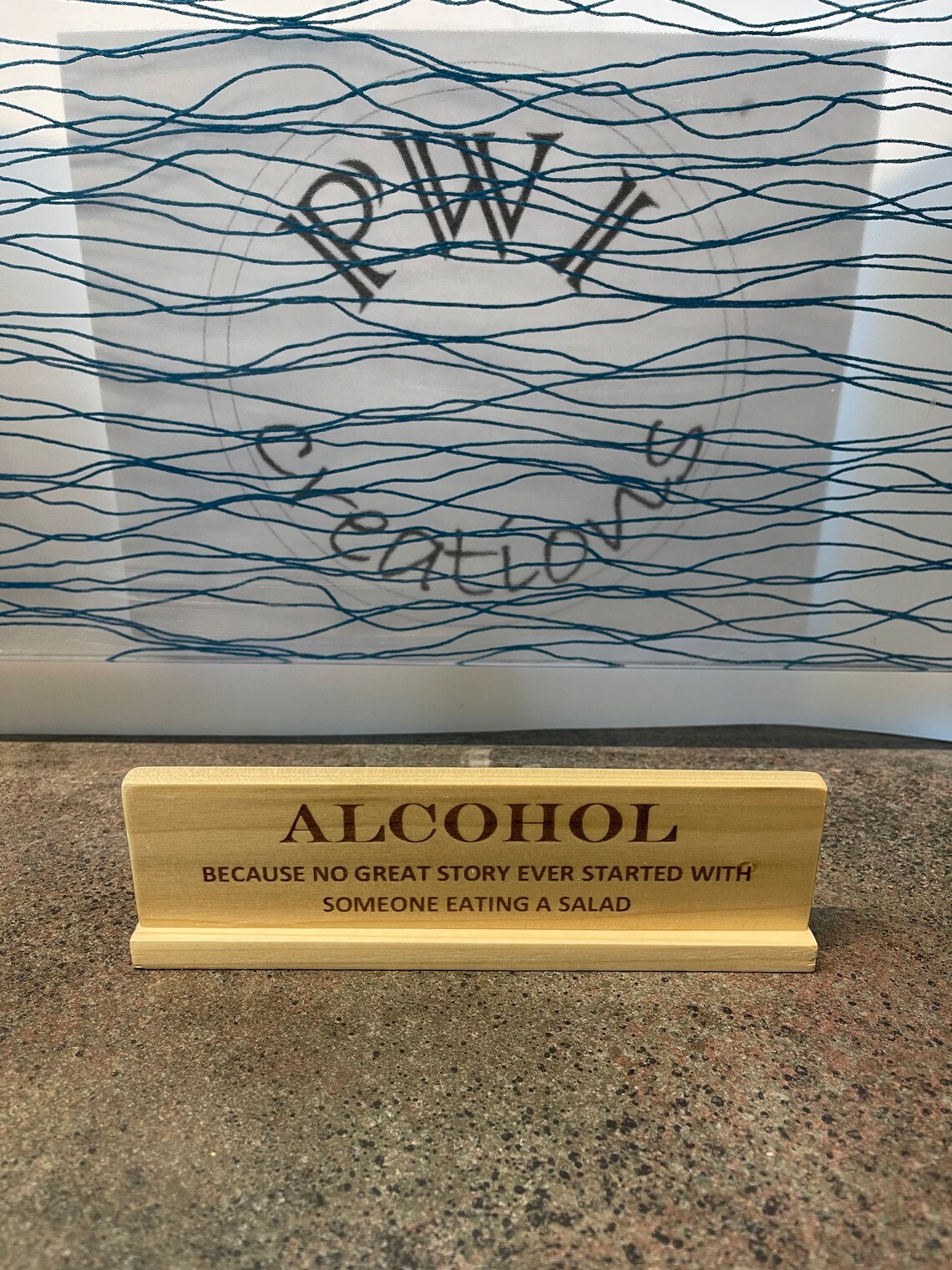 Laser Engraved Quote Signs Etsy