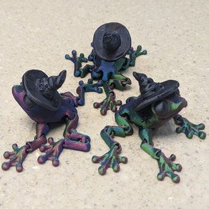 Witch Frog - 3D Printed and Fully Articulated