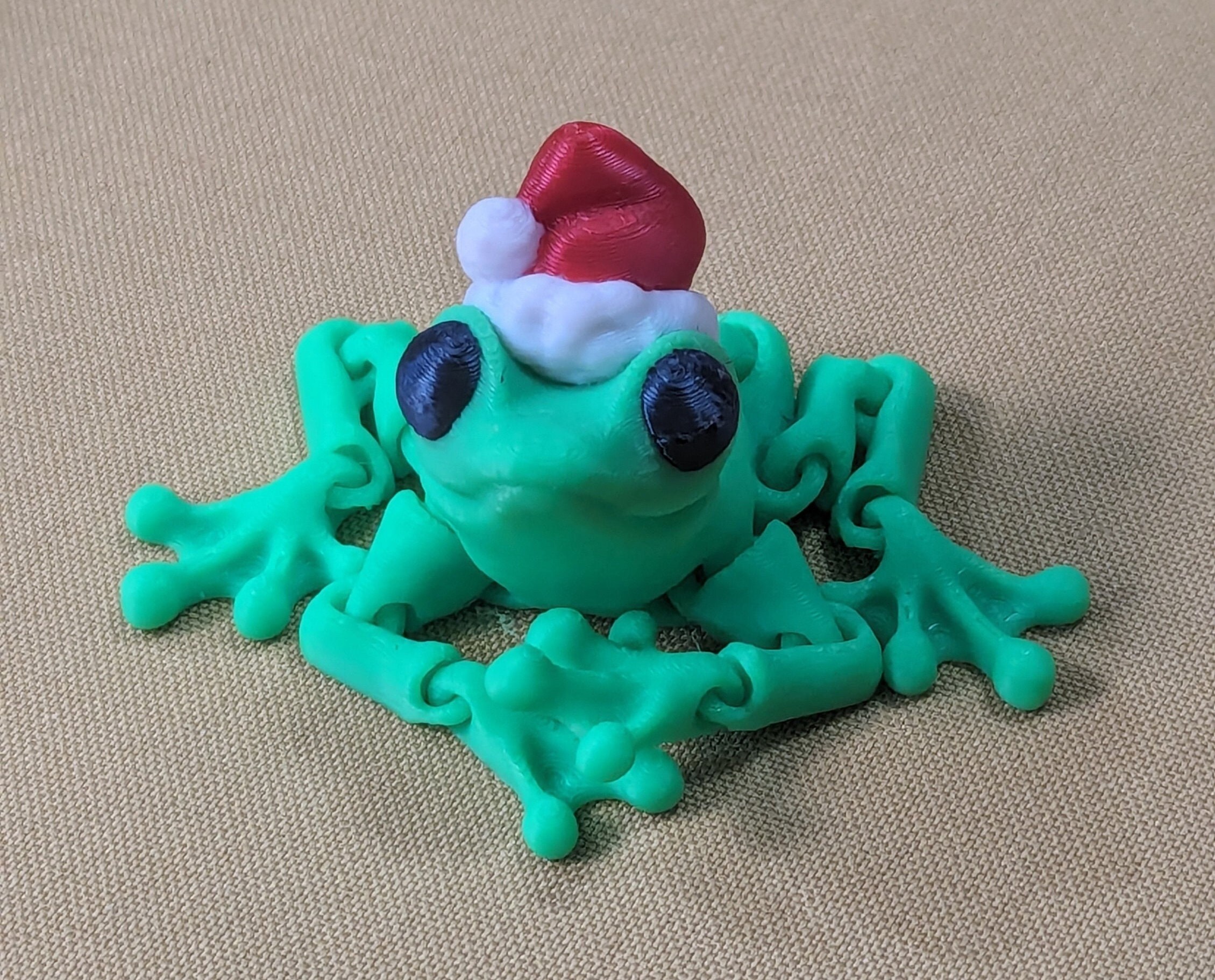 Christmas Frog - 3D Printed and Fully Articulated - Etsy