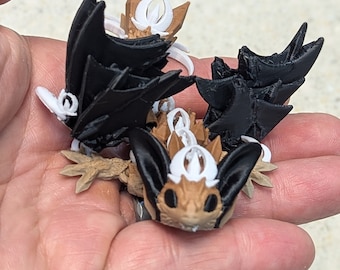 Articulated Night Wing Bat Dragon – 3D Printed Fidget Toy