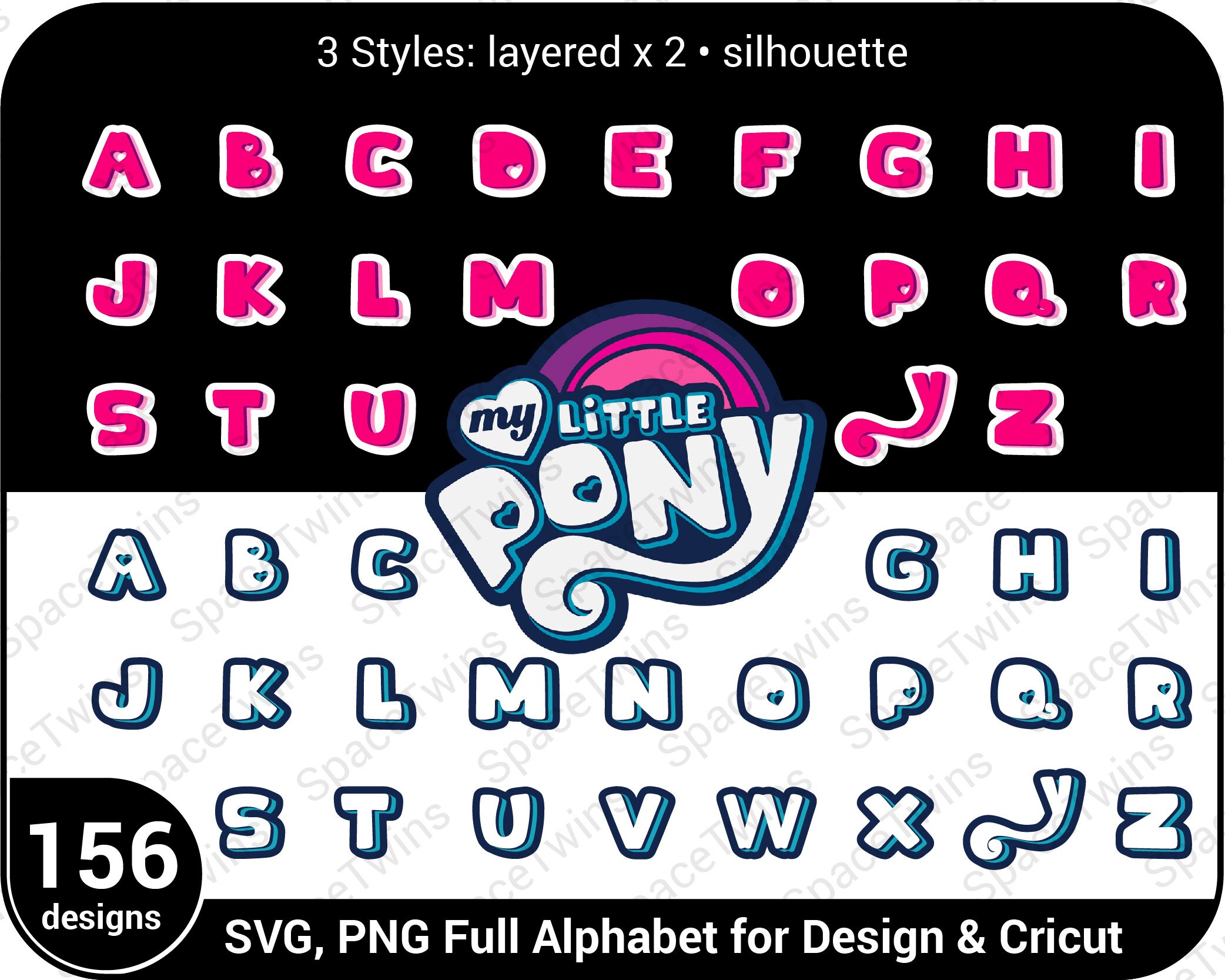 Mijn Kleine Pony Logo Lettertype Mijn Kleine Pony Logo Lettertype