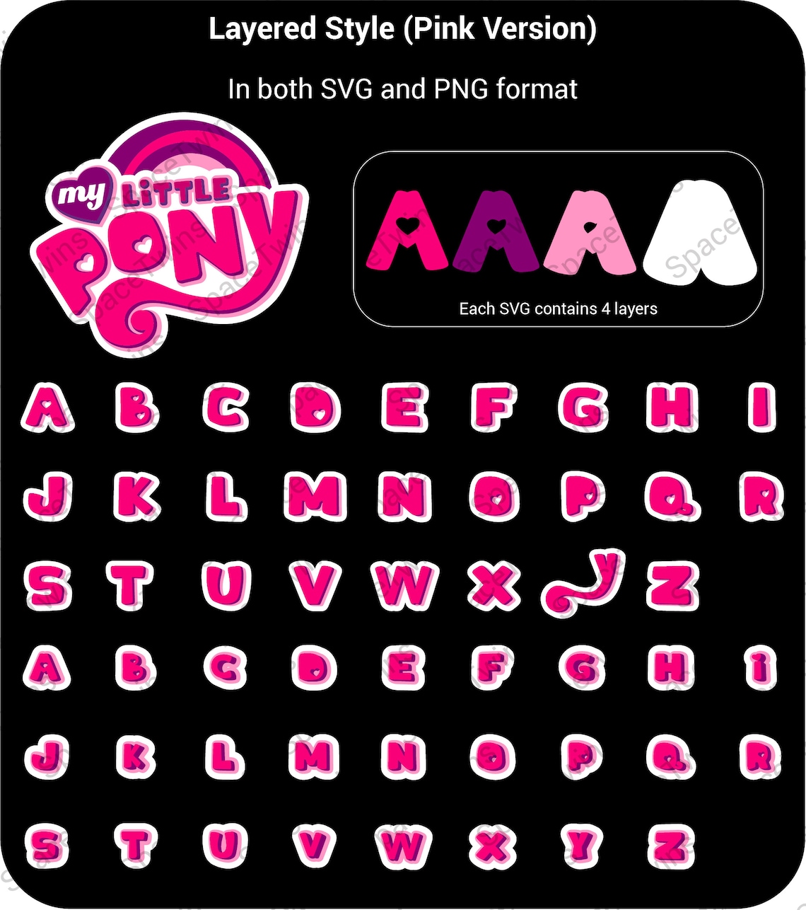 My Little Pony Alphabet