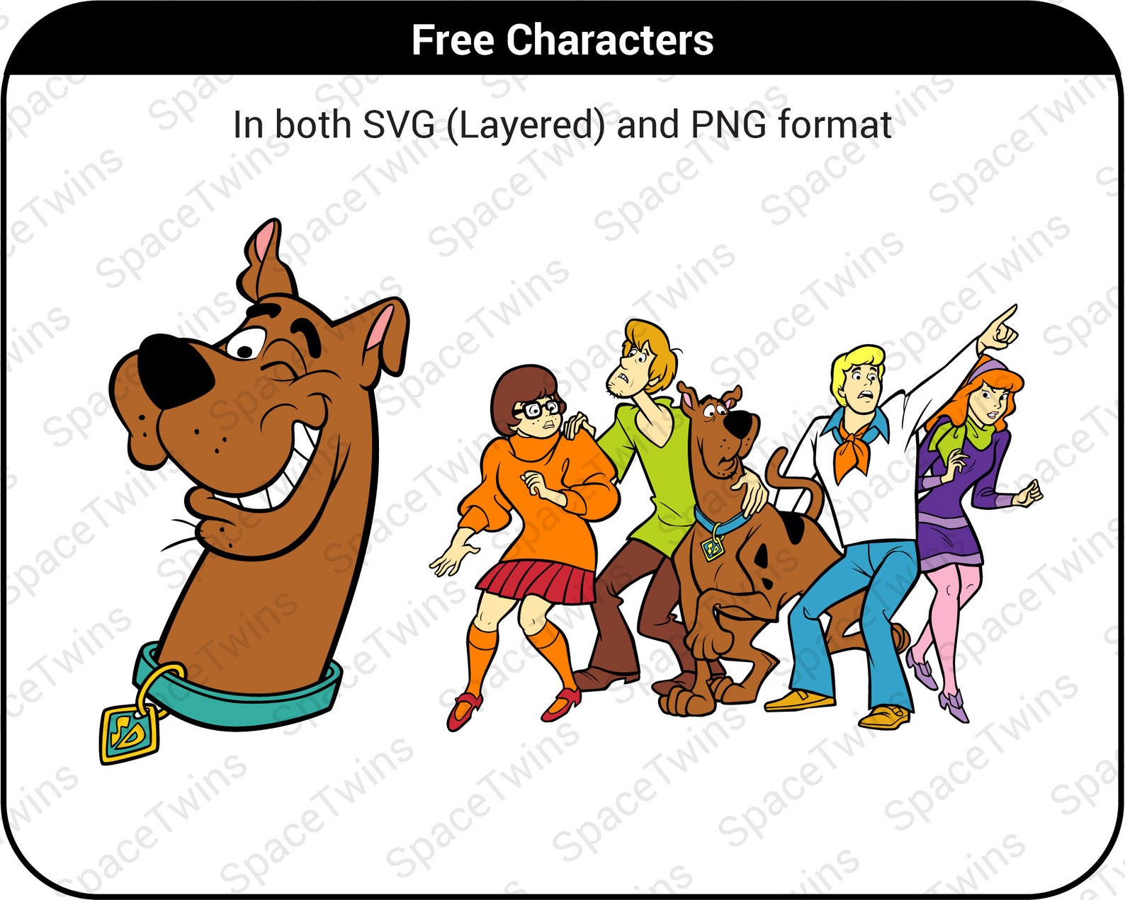 Scooby Doo Font SVG Scooby Doo Font Scooby Doo Letters Etsy Finland
