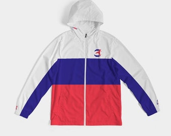 Reflect Mercy - Windbreaker - White / Red / Blue