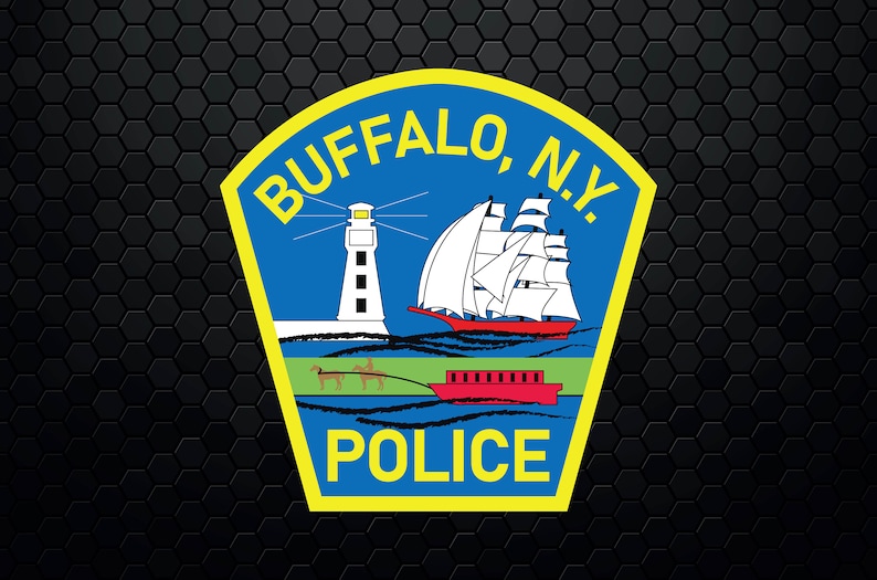 Buffalo Police Department Patch Logo Decal Emblem Crest Badge Insignia