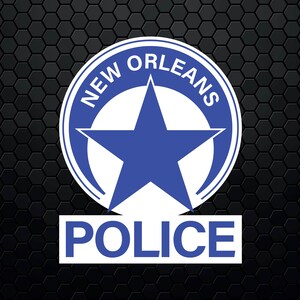 New Orleans Police Department (NOPD) - Patch Logo Decal Emblem Crest Badge Insignia - Digital Svg Vector Cricut File