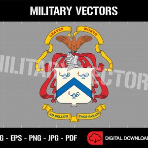 U.S. Army Command and General Staff College (CGSC) - Militare - Patch Pin Logo Decalcomania Emblema Crest Insignia - File digitale SVG vettoriale Cricut