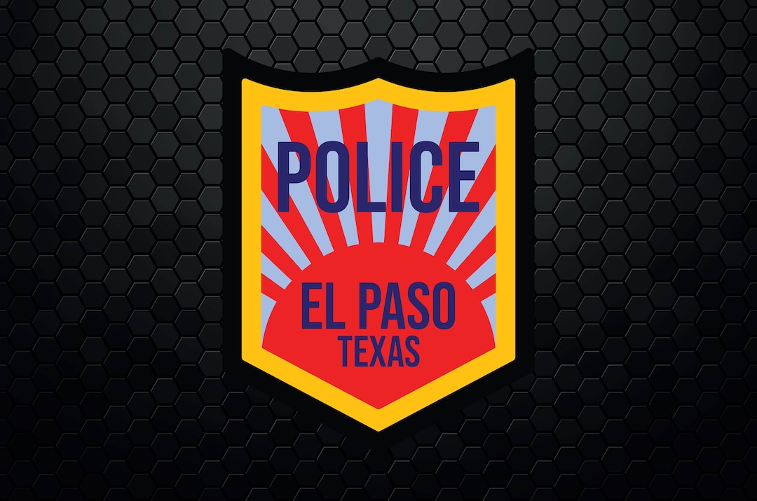 El Paso Police Department Patch Logo Decal Emblem Crest Badge Insignia