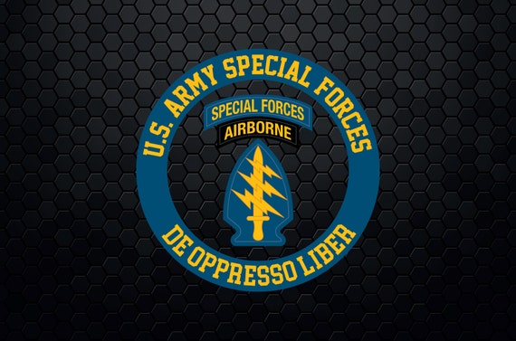 Special Forces Airborne Medic Patch, Special Forces Patches, Army Patches