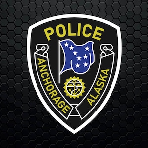 Anchorage Police Department - Patch Logo Decal Emblem Crest Badge Insignia - Digital Svg Vector Cricut File