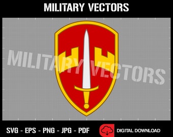 U.S. Military Assistance Command, Vietnam (MACV) - U.S. Army Special Forces - Patch Logo Decal Emblem Insignia - SVG Vector Cricut File
