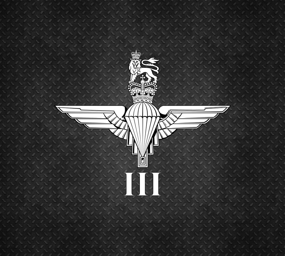 British Army 3 PARA - Logo Decal Emblem Crest Insignia - Digital